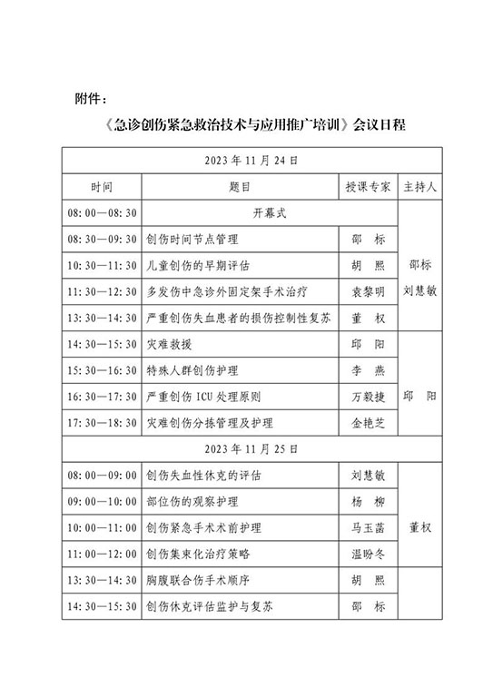 关于召开昆明医学会创伤医学专科分会2023年学术年会暨《急诊创伤紧急救治技术与应用推广培训》的通知_5.jpg