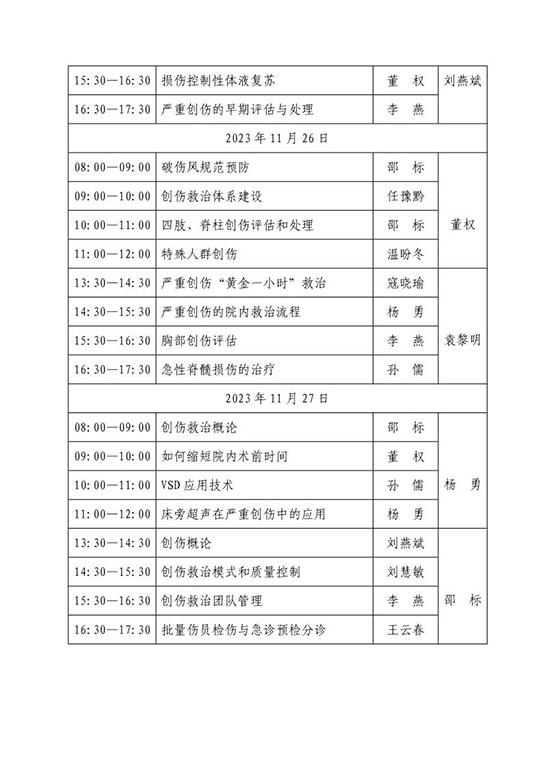 关于召开昆明医学会创伤医学专科分会2023年学术年会暨《急诊创伤紧急救治技术与应用推广培训》的通知_6.jpg